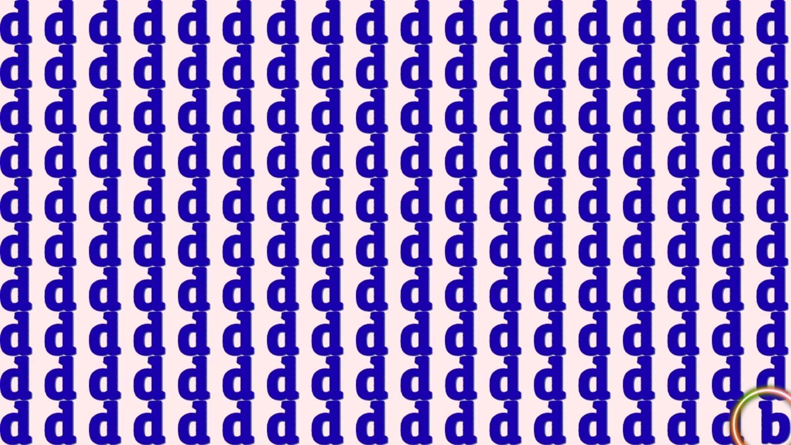 Hidden Letter B 