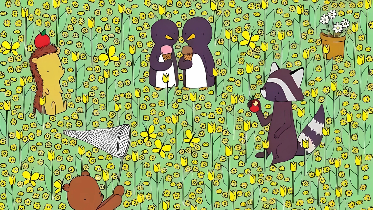 Spot the Hidden Bee